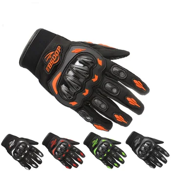 Мотоциклетни ръкавици Летни дишащи ръкавици с докосване на екрана върху целия пръст, защитни ръкавици за спорт на открито, аксесоари за състезания