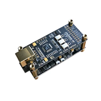 SA9227 + ES9038Q2M готова такса декодиране hifi fever USB sound card converter kit поддържа DSD