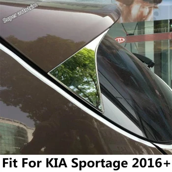 Покритие за обратно виждане задно стъкло, рамка с пайети, декоративна лента, тампон за KIA Sportage 2016-2020, ABS Хромирани аксесоари, външен комплект