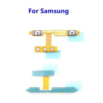 Превключвател за Включване Изключване Захранване Клавиш за Изключване на Звука Тиха Бутон за Регулиране на силата на Звука Гъвкав Кабел За Samsung Galaxy А02 A12 A22 A32 A52 A72 4G 5G Резервни Части
