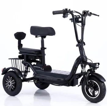 търговия на едро евтина мини-дебела гума 350 W мотор детска мобилност 3-колесни триколка електрически скутер за възрастни