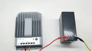 EPever MPPT 30A Контролер на Заряд на Слънчеви Батерии с Отрицателно Заземяване 12V 24V с WIFI, МОЖНО, Дистанционно Измерителем, Фотоволтаични Връзка 3215BN