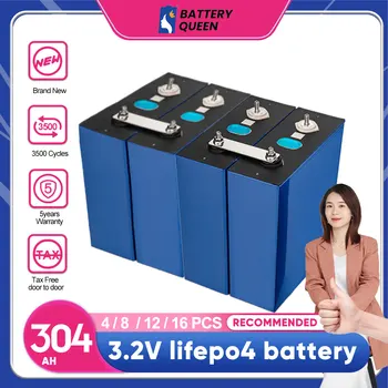 310AH 302AH Lifepo4 Батерии 12V Батерия 24V Батерия 48V 304AH Клас A Акумулаторна Батерия е Абсолютно Нова Безплатна Доставка За Слънчева