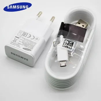 Samsung Galaxy S6 S7 Edge 5V2A Зарядно Устройство Пътен Адаптер 1,5 М Micro USB Кабел За Пренос на Данни За J3 J7 J5 Note 4 5 A3 A5 A7 2016 A10 C7 C9 S5