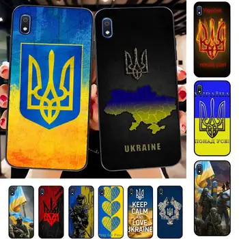 Калъф за мобилен телефон с флага на Украйна за Samsung A51 01 50 71 21S 70 31 40 30 10 20 S E 11 91 A7 A8 2018