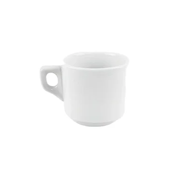 Гореща разпродажба, креативна керамична чаена чаша цветовете на бялата глазура, уникален дизайн с релефни, чаша за закуска