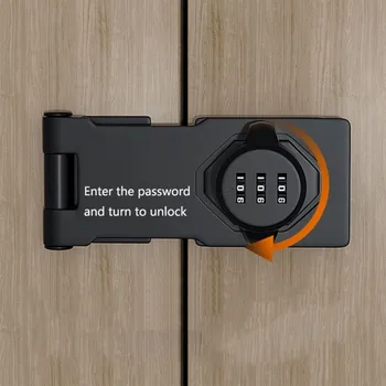 3-Цифрени секретни брави от с сплав, заключва с парола, брави за чекмеджета, механично заключване с циферблат, заключване с камера за сигурност, лесна за инсталиране