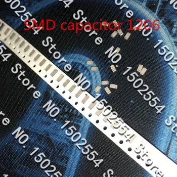 20 бр/лот SMD керамичен кондензатор 3216 1206 273K 27NF 200V 250V X7R 10% керамичен кондензатор
