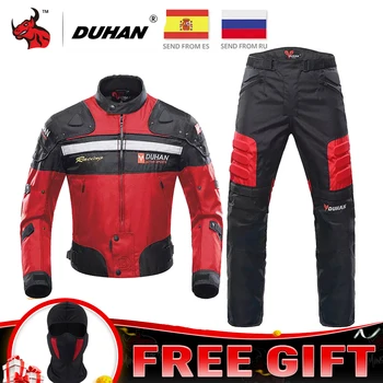 Мотоциклетът яке DUHAN, мъжки яке за мотокрос, Ветрозащитное предпазни средства за състезания по оф-роуд, мотоциклетът облекло Moto Chaqueta