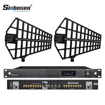 Sinbosen 500-950 Mhz Безжичен микрофон система 848S 8-канален усилвател микрофонной антена