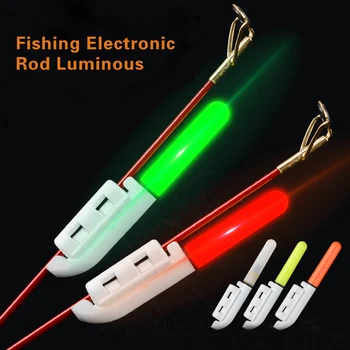 Риболовна електронна прът С светящимся поплавъка, Led батерия CR425 CR322, Подвижна водоустойчива принадлежности, Риболовни принадлежности