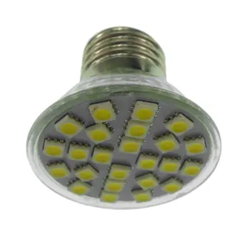 E27 24SMD-5050 Прожектор Топло бяла/Бяла led лампа, осветление, штепсельная вилица САЩ
