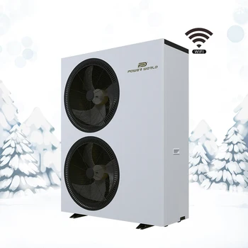 Нов дизайн wifi control R32 18 кВт инвертор dc тип въздух-вода с канальным източник на въздух термостат топлинни помпи за отопление на дома