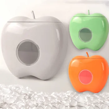 Нов Креативен Apple Кухня Стенен Извлекаемый Неперфорированный Еластичен Пластмасов Кухненски Органайзер За Съхранение На Консервационной Филм