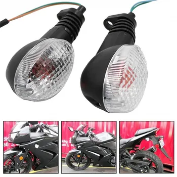 Мотоциклетни Насоки на Завоя, Поворотник, Led Светлини, Лампи с нажежаема жичка За Kawasaki EX 250 Ninja 250R 08-12/LX250 SF 09-15
