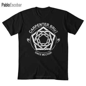 Carpenter Brut (Вей?) Тениска carpenter brut synthwave мъжки памучен тениска летни марковите тениски
