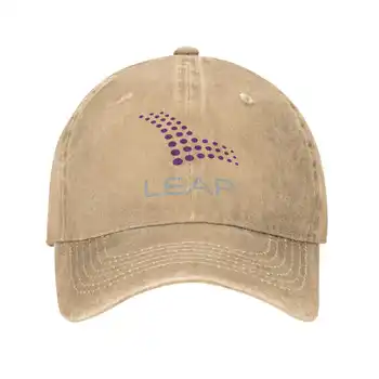 Логото на Leap Wireless, модерен висококачествен деним, шапка, вязаная капачка, бейзболна шапка