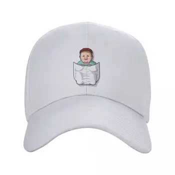 Изработена по поръчка бейзболна шапка с джоб Хасбуллы Магомедова Спортен Дамски мъжки регулируема шапка Hasbullah Smile Dad Hat Есенни шапки възстановяване на предишното положение