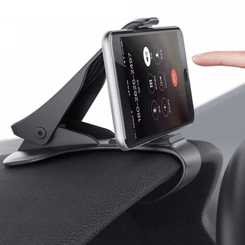 Автомобилен GPS навигатор, табло, на притежателя на телефона за универсален мобилен телефон, сгъваема черна кола, телефон, закачалка за iPhone 7