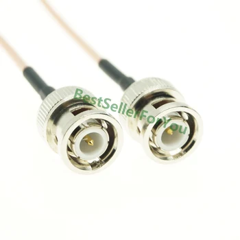 RG316 BNC мъжки към BNC штекеру RF кабел за свързване с косичкой с ниски загуби