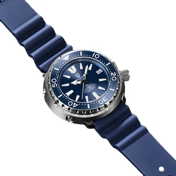 45 мм мъжки автоматичен часовник с керамично безелем механични ръчни часовници за гмуркане мъжки водоустойчив часовник от неръждаема стомана