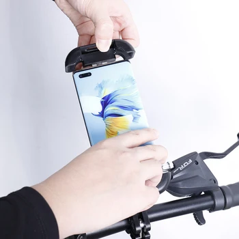 Защита от падане Поддръжка на мобилен телефон на Регулиране на ъгъла на наклона на 360 градуса за наем на Електронен мотор кормилото на мотоциклета Поддръжка на мобилен телефон