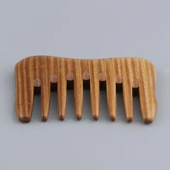 Натурална гребен / четка за коса с широки зъбци/ Гребен за разнищване на коса / Тяло гребен / четка за коса с ръчно изработени За всички типове коса
