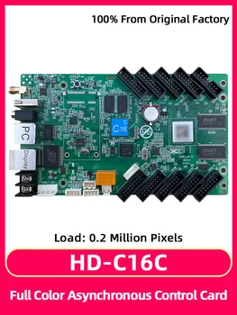 Huidu HD-C16C Ethernet USB порт 4G Видеокарта Вътрешен RGB модул HUB75 Пълноцветен led дисплей за управление на Видео карта