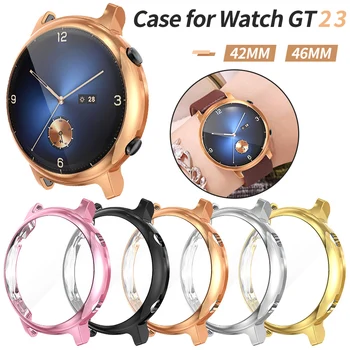 За Huawei Watch GT 3 2 42 мм и 46 мм, защитен калъф от TPU за екрана GT3 Pro 43 mm, устойчиво на надраскване броня под формата на миди