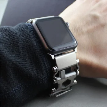 Многофункционален метален ремък за Apple watch band 49 мм 44 мм 40 мм 45 мм 41 мм Спортен гривна iwatch Ultra series 876543SE