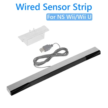 Тъчпада USB Подмяна на Инфрачервени Телевизионно Лъч жично Дистанционно Дистанционно Управление Тъчпад Приемник Индуктивност Аксесоари за Игралната Конзола Wii/Wii U
