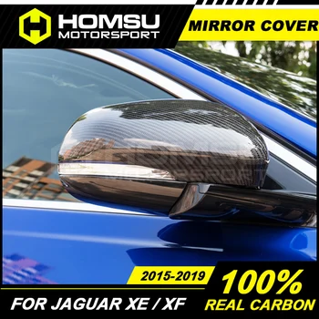 Огледален капак от въглеродни влакна за Jaguar XE XF огледален капак от въглеродни материали fiebr за Jaguar XE XF