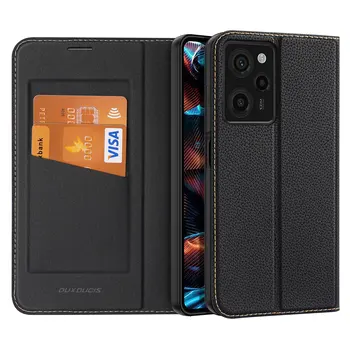 За Redmi Note 12 Pro + 5g калъф за телефон, с модерна кожена поставка за карти горещо пресоване, защитен корпус от мек TPU