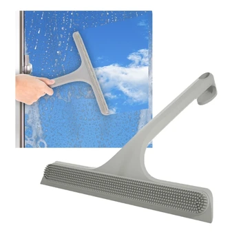Универсален силикон стъргало за почистване на вода, нож за почистване на огледалото в банята, душ, стъкло, прозорец на кола, водна острието-инструмент за почистване