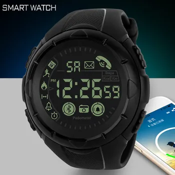 Модерен Мъжки Смарт часовници Bluetooth, Цифрови Спортни Часовници, Водоустойчиви Изискани Класически Механични Часовници За Мъже Reloj Hombr