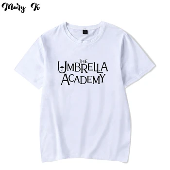 Мъжка тениска The Umbrella Academy с къс ръкав, дамски забавна тениска унисекс стил харадзюку, Потници за момчета и момичета The Umbrella Academy