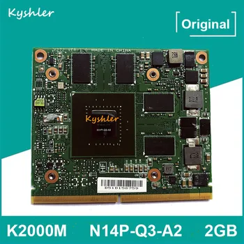 Quadro K2000M GDDR3 2 GB за iMac A1311 A1312 HD6970m Ъпгрейд на преносими компютри Графична видео карта Dell M4700 HP 8560w D30WG N14P-Q3-A2