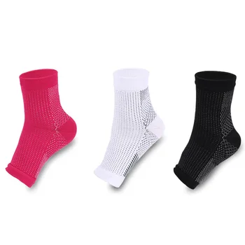 Нови чорапи за защита на краката, мъжки и дамски чорапи-калъфи, обикновена спортни чорапи с пластмасова тръба