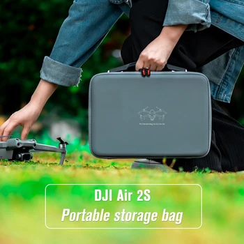 Преносим чанта за съхранение от изкуствена кожа калъф за DJI Mavic Air 2S, твърда обвивка, преносима водоустойчива чанта за съхранение, противоударная кутия за Air 2S