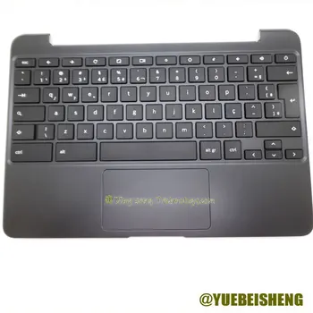 YUEBEISHENG New/Org За Samsung Chromebook XE500C13 S3 XE500C13 Акцент За Ръце Бразилия Клавиатура главни Букви Тъчпад