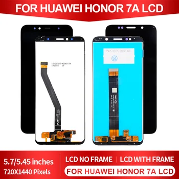 1 Бр. За Huawei Honor 7A Дисплей Тъчпад Екран Дигитайзер За Честта на 7 секунди LCD дисплей DUA-L22 DUA-L02 DUS-LX2 В Събирането С Рамка