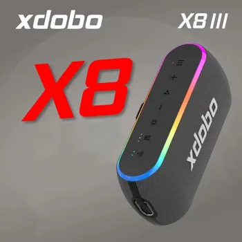Xdobo 60 W X8III Безжични Високоговорители Със Силен Бас Преносим Субуфер За Домашно Кино на Вечерни Стерео Bluetooth Високоговорител TF/AUX caixa de som