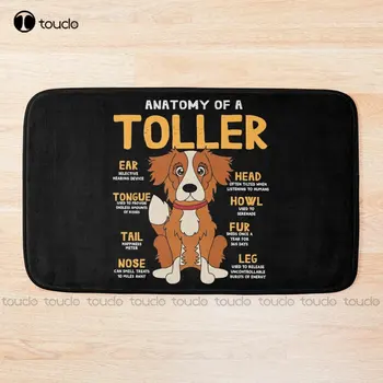 Анатомия на подложка за вана кучета Толлер Персонализирани подложки за баня Нескользящий подложка за баня