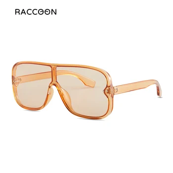 Модни цели слънчеви очила Pilot, дамски маркови дизайнерски големи кръгли слънчеви очила, Мъжки нюанси, червени огледални очила с Uv400, реколта