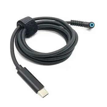 Надежден кабел на зарядно устройство Type-C за постоянен ток 4,5x3,0 мм, кабел за бързо зареждане на преносим компютър с порт Type-C