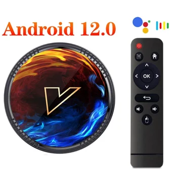 DIXSG EOENKK Android 12 Smart TV Box Allwinner H618 Подкрепа 6K 4K BT5.0 Гласова мултимедиен плейър телеприставка 16 GB 32 GB 64 GB