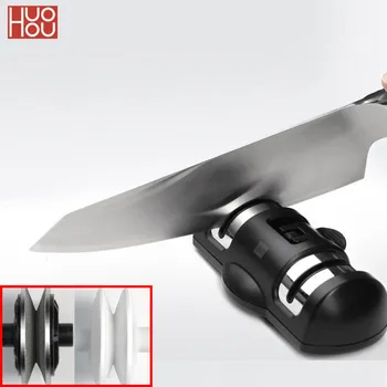 Воденичен камък Huohou Острилки за ножове Двухколесный инструмент за заточване на точильных камъни Инструменти за кухненски ножове