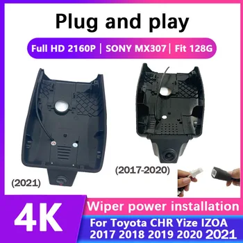 За Toyota 2017-2022 C-HR CHR Yize IZOA Автомобилен Видеорекордер за управление на Dvr Високо качество на Full HD 4K 2016P Щепсела и да Играе Аксесоари