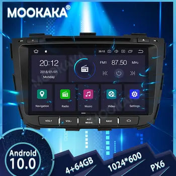 PX6 IPS, Android 10,0 4 + 64G Автомобилен Мултимедиен Радио За Kia-Sorento 2013-2019 GPS Navi Auto Стерео Записващо устройство Основното Устройство DSP Carplay