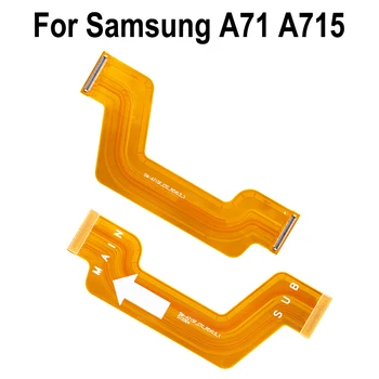 Конектор на дънната платка Гъвкав кабел за Samsung Galaxy A71 A715 Конектор на дънната платка, за дънната платка LCD дисплей гъвкав кабел, Резервни части